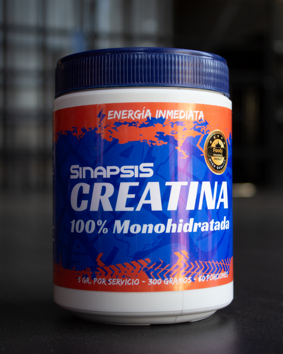 Creatina 100% Monohidratada 300gr.