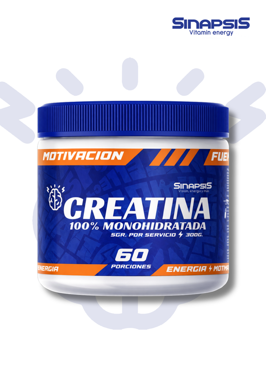 Creatina 100% Monohidratada 300gr.