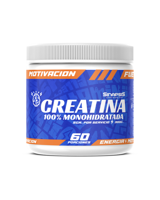 Creatina 100% Monohidratada 300gr.